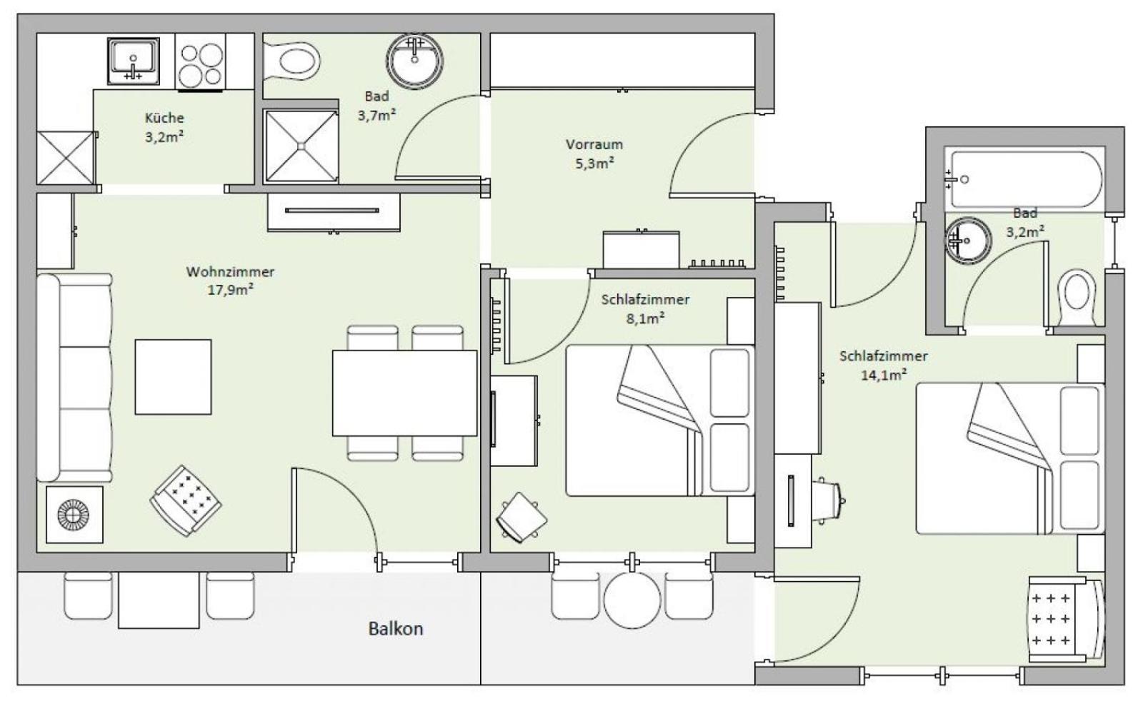 Apartment Neuhaushof 韦斯滕多夫 外观 照片