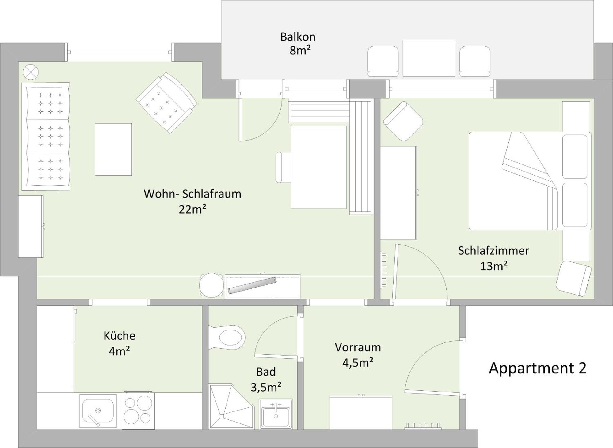 Apartment Neuhaushof 韦斯滕多夫 外观 照片
